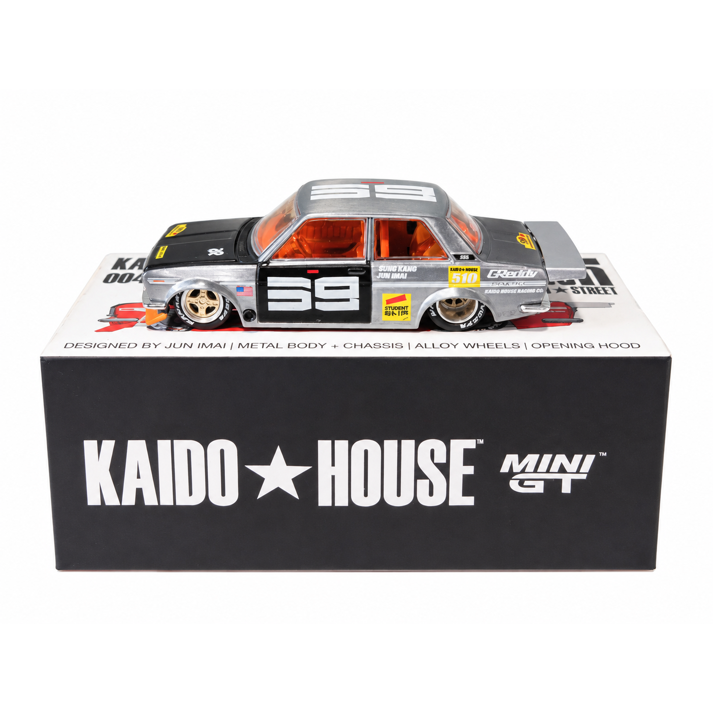 KAIDO HOUSE x MINI GT Datsun 510 004 CHASE