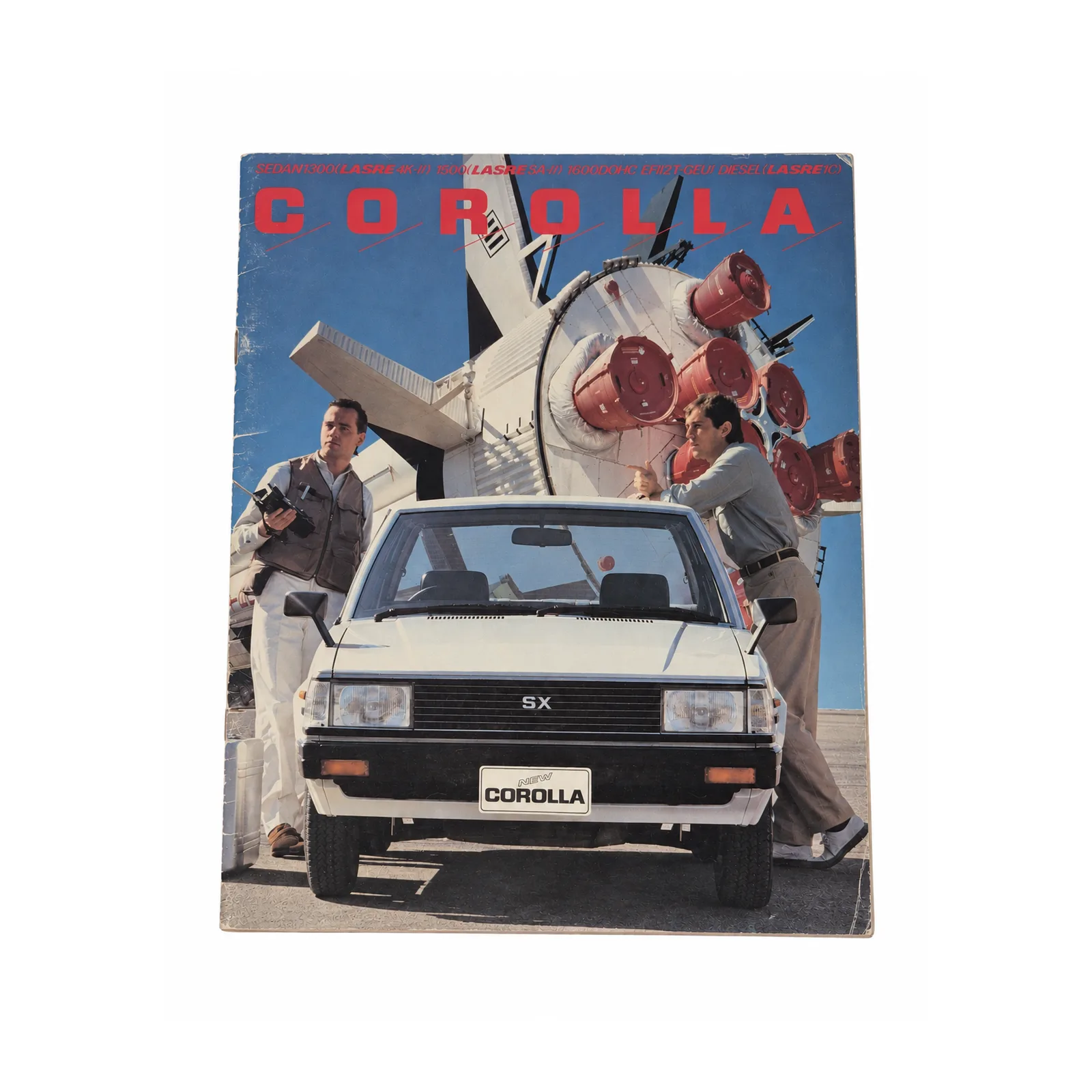 Catálogo Original Toyota Corolla Sedan E70 Japón 1982